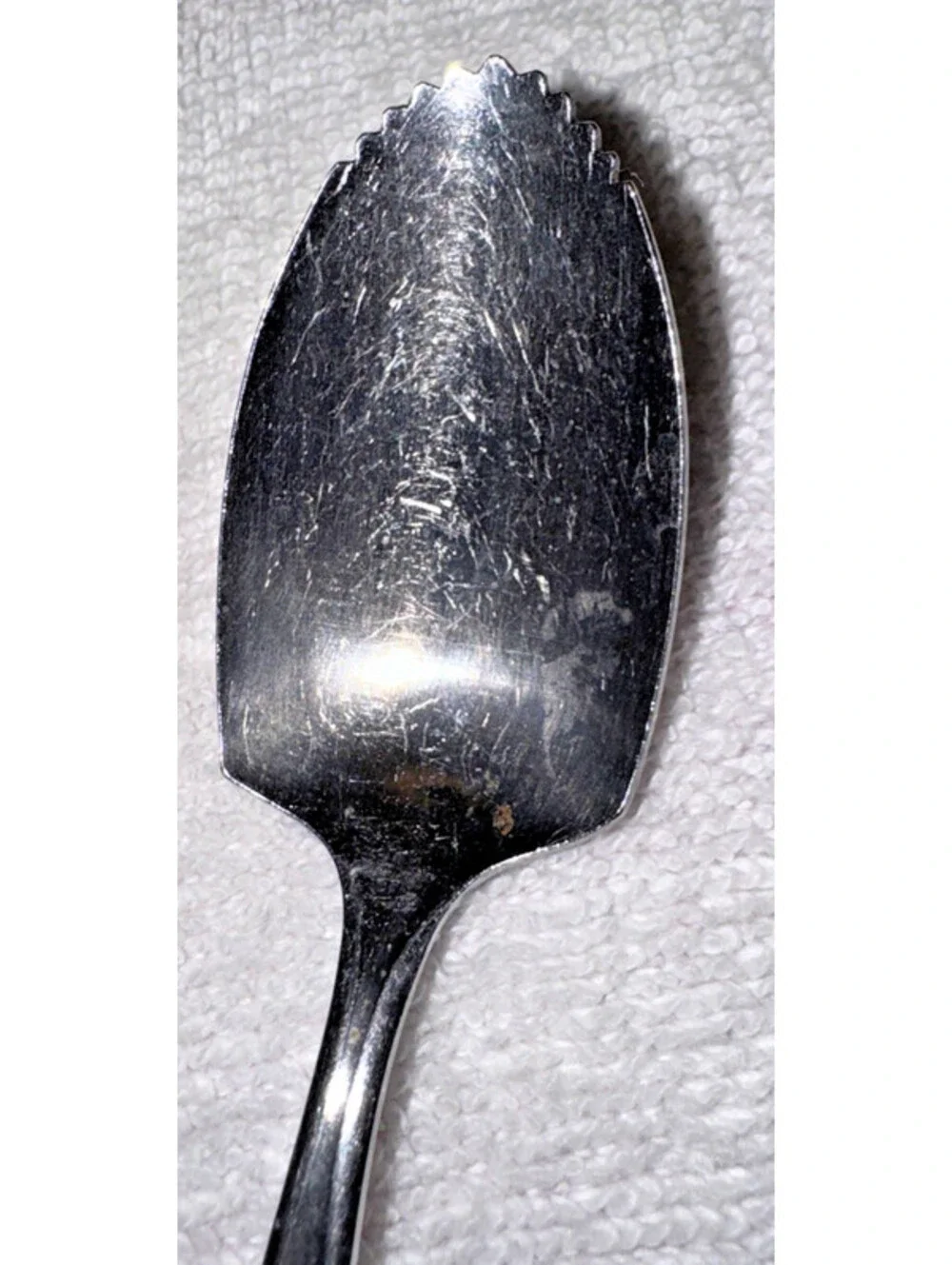F340~ 2 Marcrest CITRA Stainless Grapefruit Spoons JAPAN
